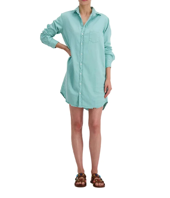 ladies-shirt-dress-shopping-day-Mary Shirtdress In Soft Jade