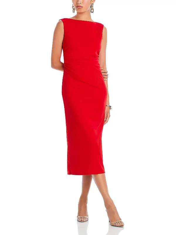 Women's bodycon dress elegant -Womens BodyCon Sleeveless Evening Dress