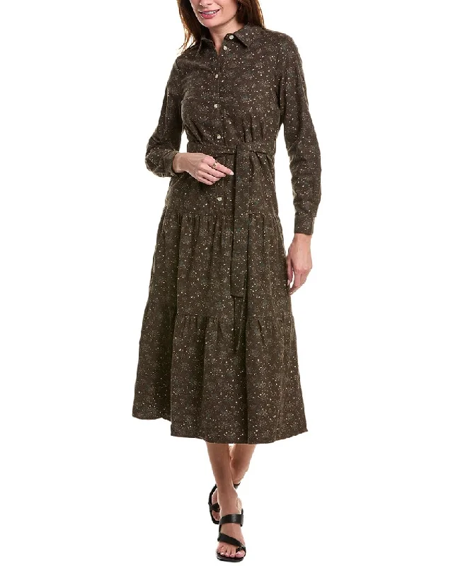 ladies-shirt-dress-delicate-touch-YAL New York Printed Shirtdress