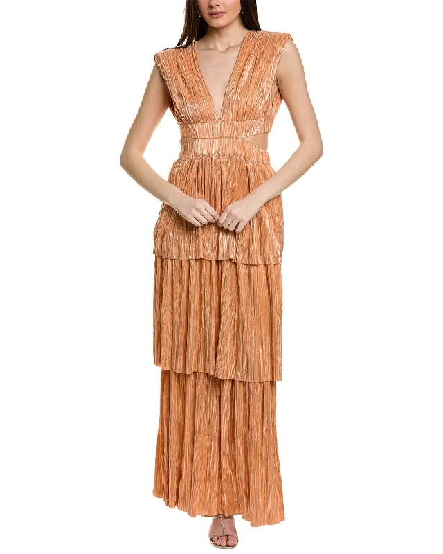 Women's maxi dress heat sweep -Sabina Musayev Athena Maxi Dress