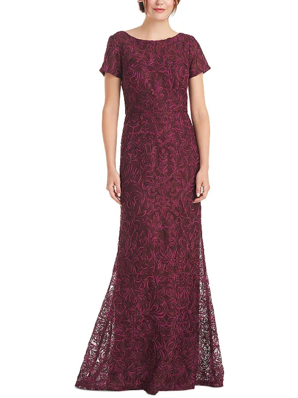 Women's maxi dress ever ripple -Jolene Womens Soutache Mesh Maxi Dress