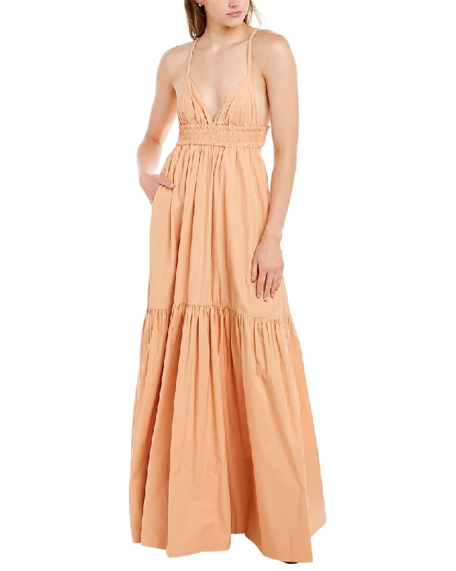 Women's maxi dress cheer flow -A.L.C. Rosanna Maxi Dress