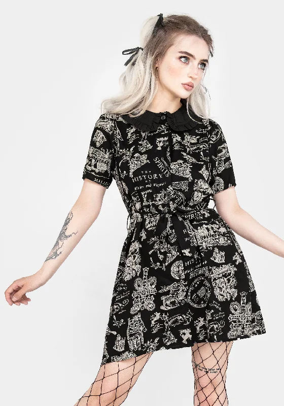 ladies-mini-dress-forest-fling-Heresy Mini Shirt Dress