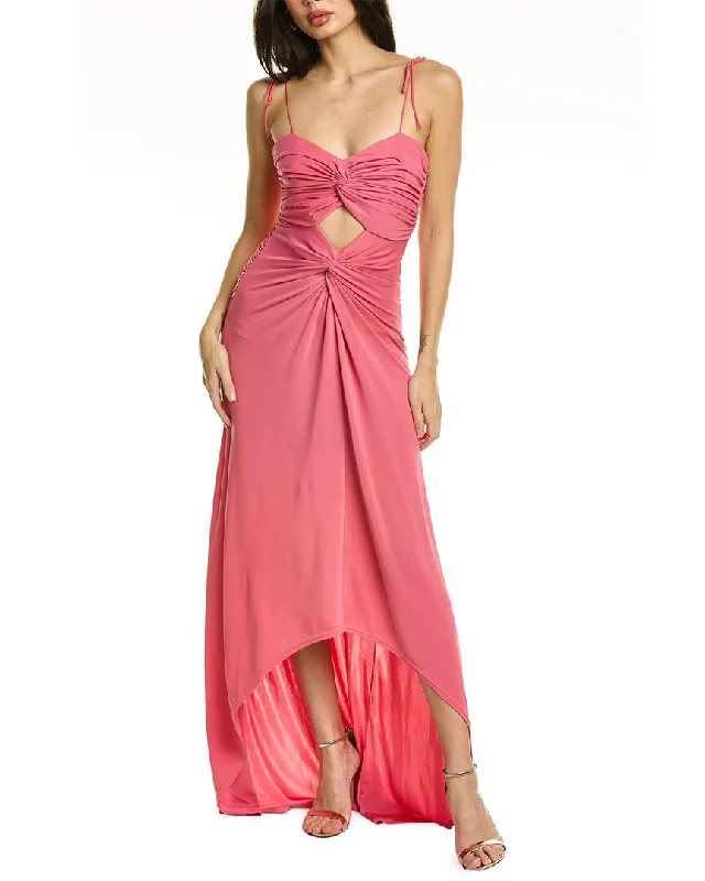 Women's maxi dress hip sweep -Cinq à Sept Harlin Maxi Dress