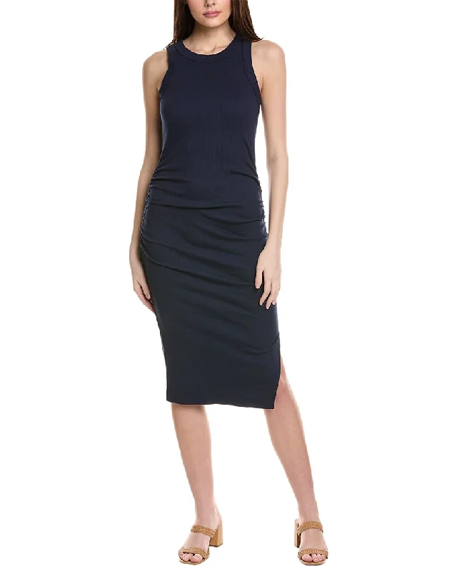 ladies-midi-dress-dark-dream-Michael Stars Wren Midi Dress