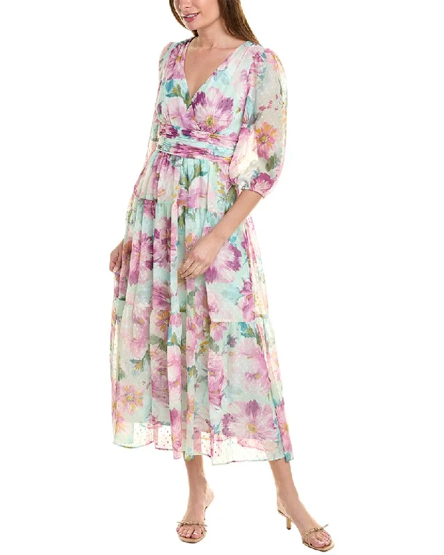 Women's maxi dress soft sweep -Maison Tara Zoey Maxi Dress