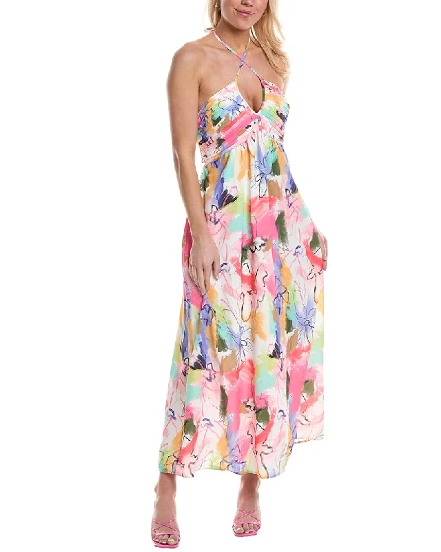 Women's maxi dress art sweep -CROSBY by Mollie Burch Hill Maxi Dress