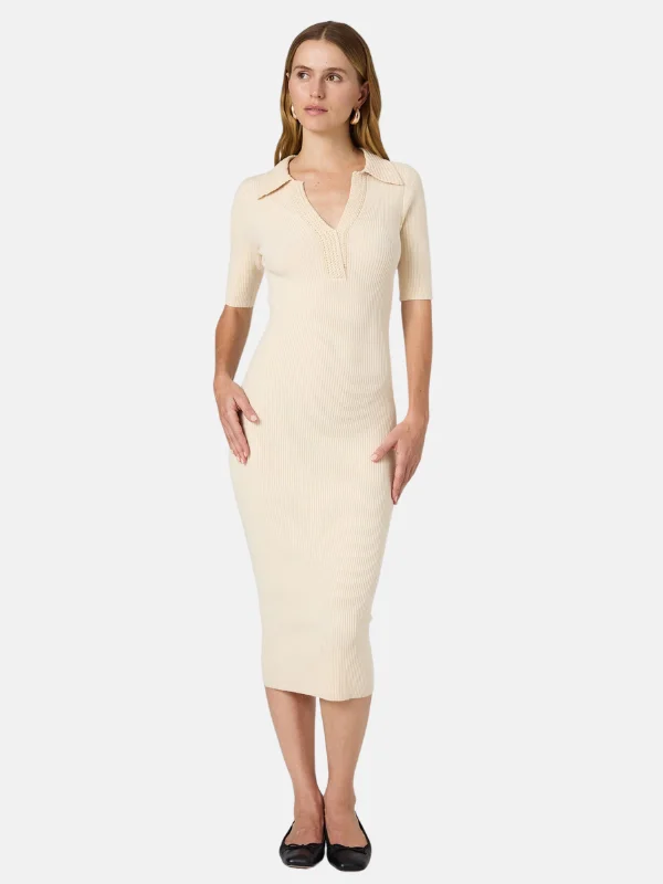 ladies-midi-dress-photo-prance-Cosysoft V Neck Midi Dress