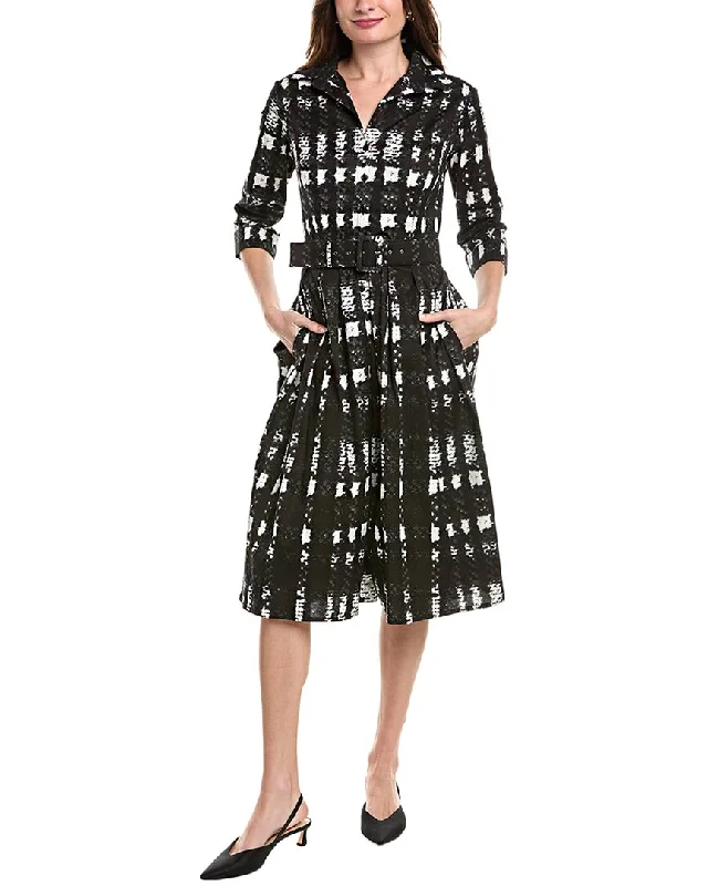 ladies-shirt-dress-embroidery-touch-Samantha Sung Audrey Shirtdress