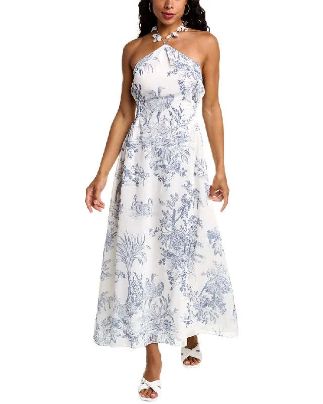 Women's maxi dress tiny petals -Sachin & Babi Tessa Maxi Dress