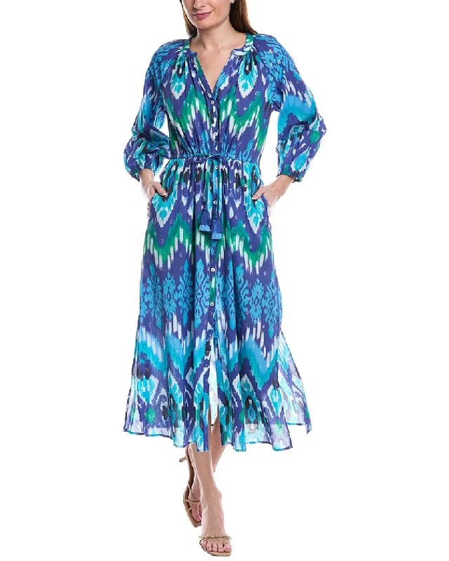 ladies-shirt-dress-curvy-style-Tommy Bahama Cala Azure Shirtdress