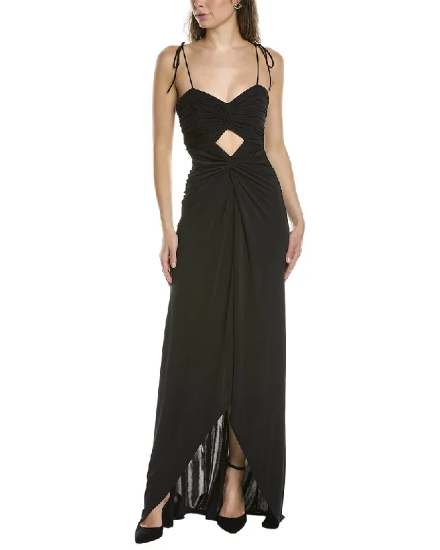 Women's maxi dress bump sweep -Cinq a Sept Harlin Maxi Dress