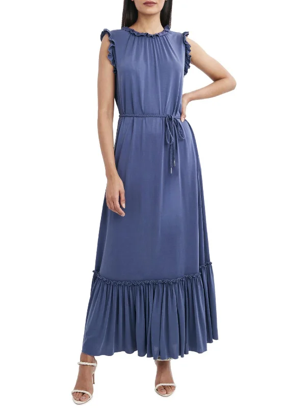 Women's maxi dress island sweep -Womens Sleeveless Long Maxi Dress