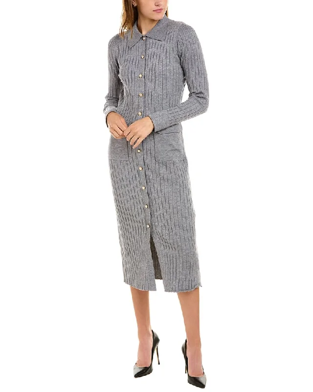 Women's maxi dress half drift -Nanette by Nanette Lepore Leah Maxi Sweaterdress