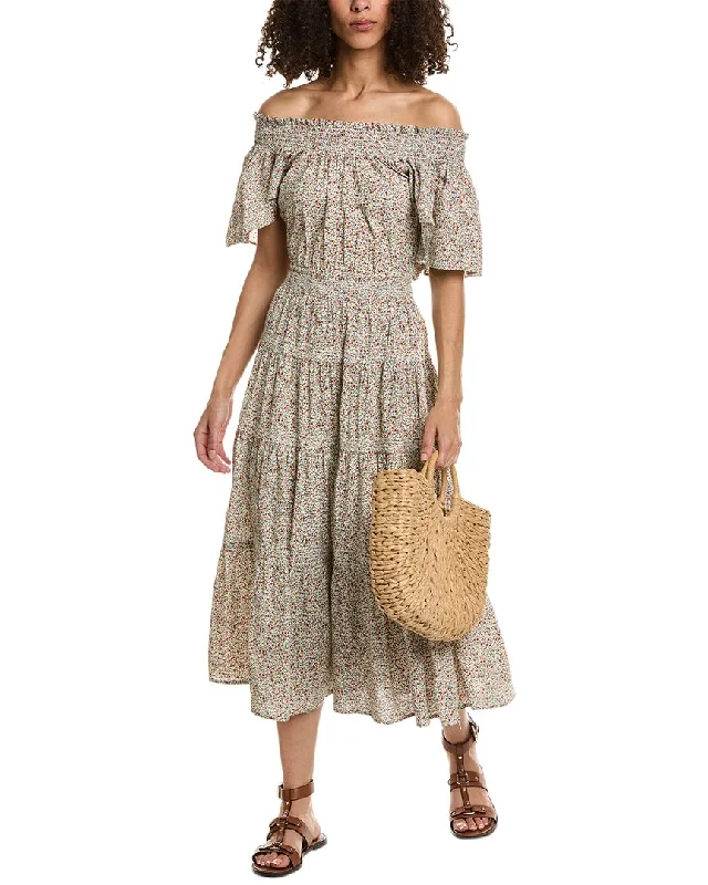 Women's maxi dress flash flow -THE GREAT The Creek Maxi Dress