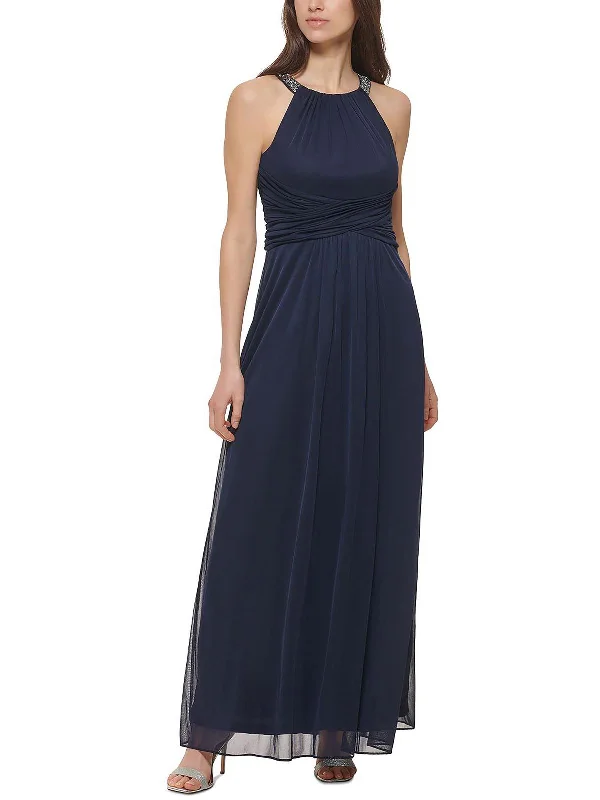 Women's maxi dress deal ripple -Womens Embellished Maxi Evening Dress