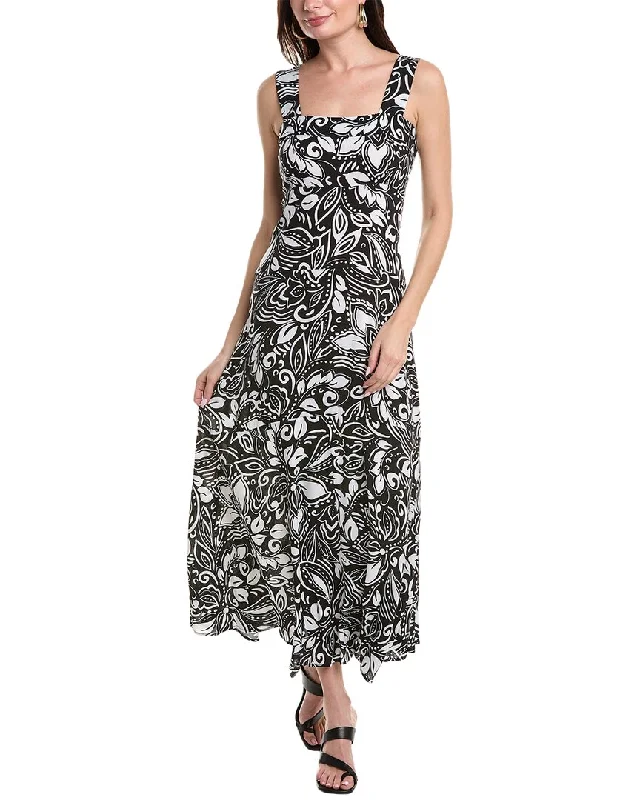 Women's maxi dress sway sweep -Vince Camuto Tiered Maxi Dress