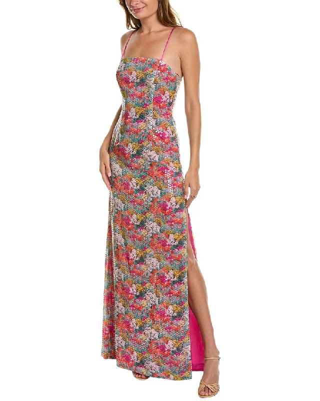 Women's maxi dress sharp sweep -Ramy Brook Zendaya Maxi Dress